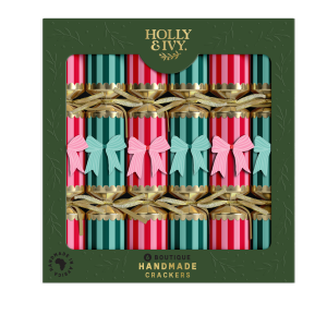 BOUTIQUE - STRIPES AND BOWS (6 CRACKERS)