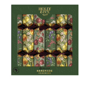 DELUXE - VINTAGE FRUITS AND FOLIAGE (6 CRACKERS)