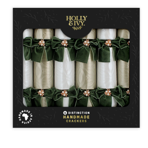 DISTINCTION - PEARLISED BAROQUE (6 CRACKERS)