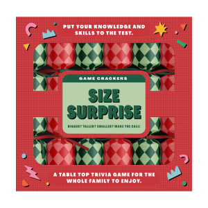GAMES - SIZE SURPRISE (12 CRACKERS)