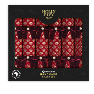 OPULENT - RED (6 CRACKERS)