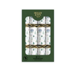 FUN - MINI TREES & HOUSES (8 CRACKERS)